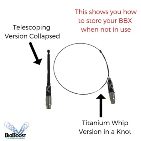 Telescoping BigBoost Xtreme 33" Antenna for DPH, GPH Radios - Image 5