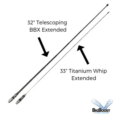 Telescoping BigBoost Xtreme 33" Antenna for DPH, GPH Radios - Image 6