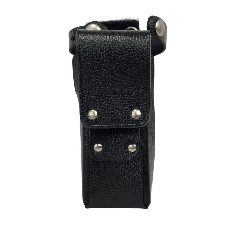 Leather Holster, Open Keypad, BKR0421 for BKR5000 Portable Radios - Image 3