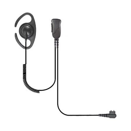 C-Shape Medium Duty Lapel Mic for Motorola GP1280, HT1250, PRO7350 & MTX8250LS Series Portables