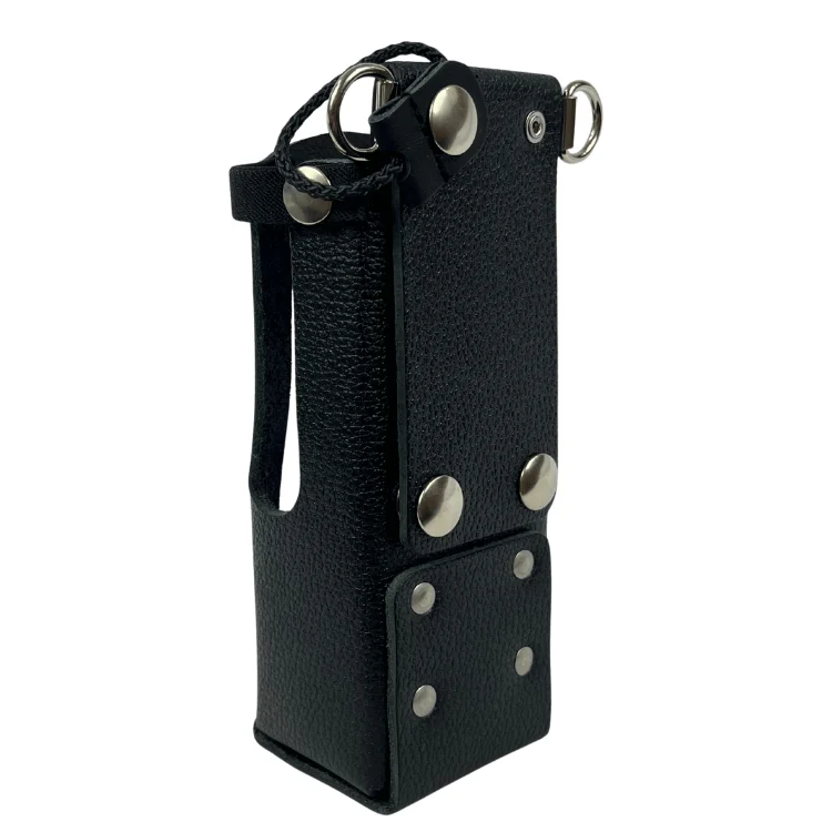 Leather Holster for BKR5000 – Open Keypad, D-Ring Belt Loop - Image 3