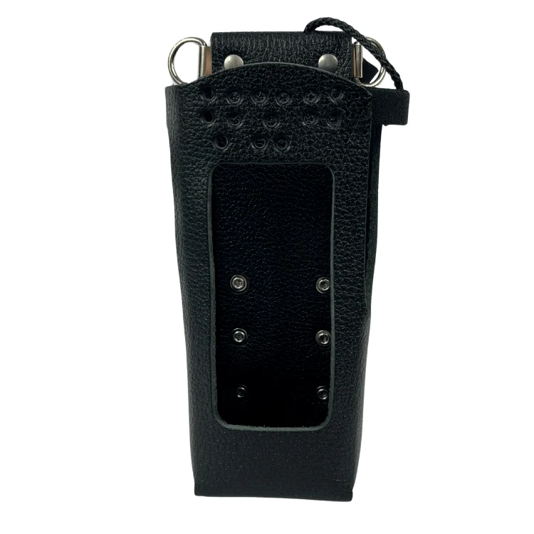 Leather Holster for BKR5000 – Open Keypad, D-Ring Belt Loop - Image 4