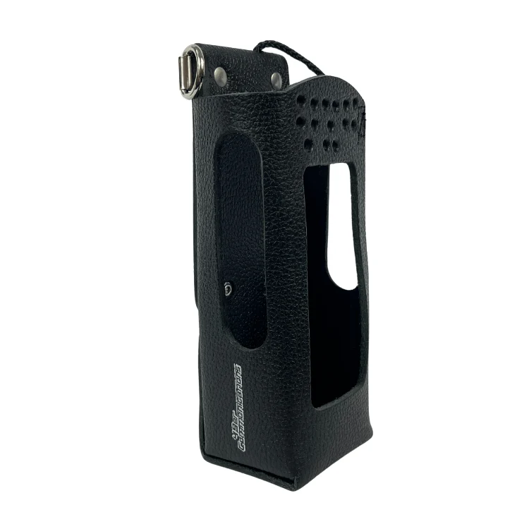 Leather Holster for BKR5000 – Open Keypad, D-Ring Belt Loop - Image 6