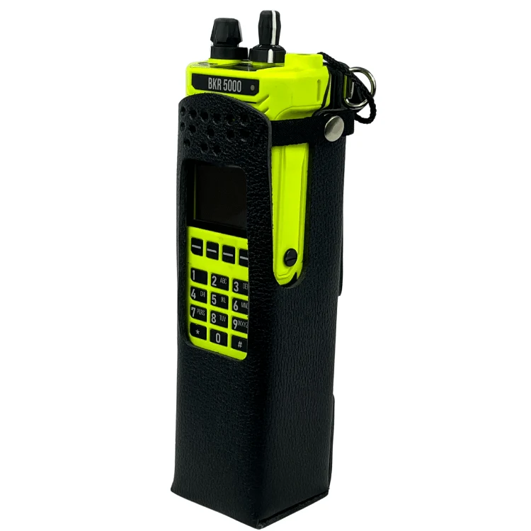 Leather Holster for BKR5000 – AA Clamshell, D-Ring Loop - Image 5