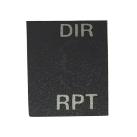 Top Plate DIR/RPT Sticker - DPHCMD and GPHCMD