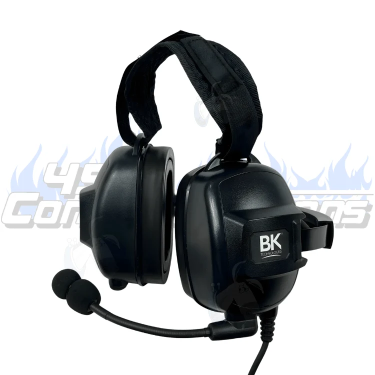 BKR0228 Dual Muff Headset Kit with BKR0228 - HAC Adapter for BKR5000 & BKR9000 Radios