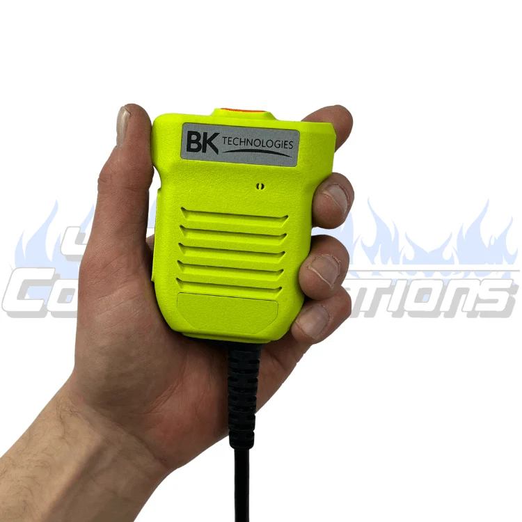 Fire Speaker Microphone (BKR0206) - High Heat Rated, Emergency Button - Image 2