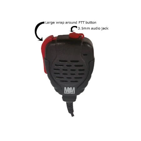 Ruggedized Miner Speaker Mic for KNG, KNG2 Series Radios - Image 4
