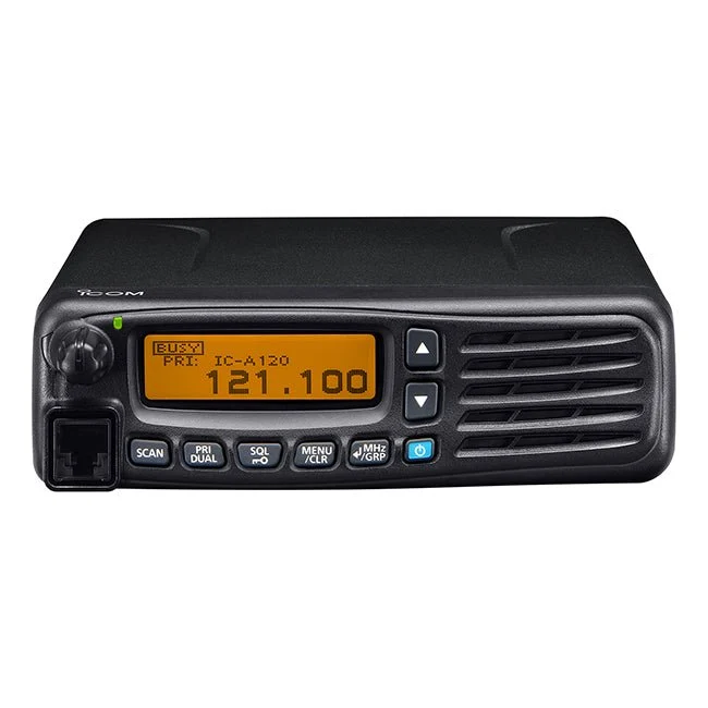 iCOM IC-A120 Air Band Mobile Dash Mount Radio - Image 3
