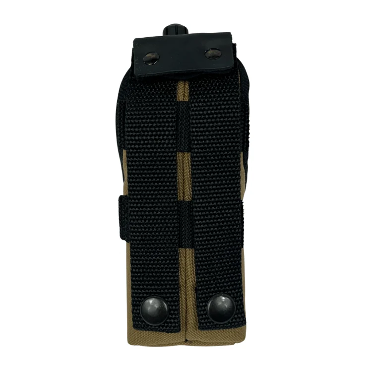 KAA0450T Tan Nylon Holster with Clip for BK KNG Radios - Image 2