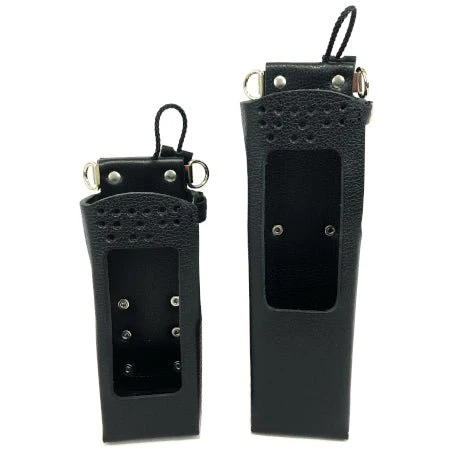 Leather Holster, Open Keypad, Use with Clamshell Battery for BKR5000 - Image 3
