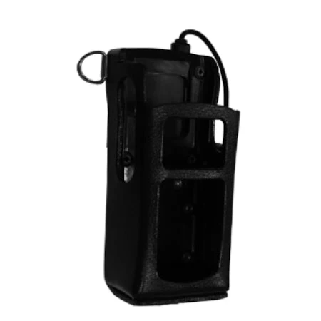 Leather Holster with Shoulder Strap, XL-HC4L for Harris XL-200P Portable Radios - Image 2