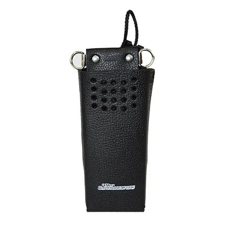 Leather Open Speaker Holster with D-Swivel and D-Rings BKR9000 Radios - Image 6