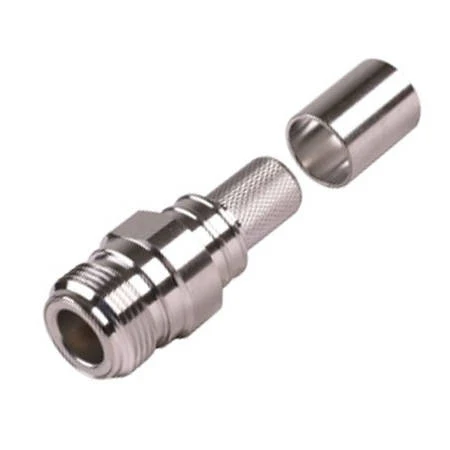 N-Female Crimp On Connector, RFN1028-SI for LMR400