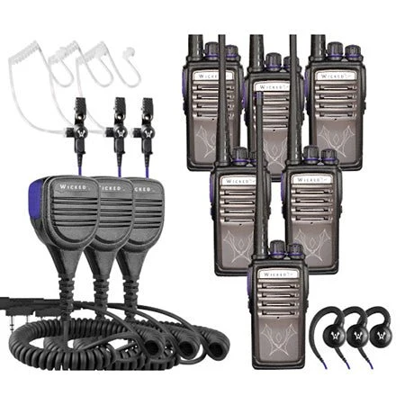 Nighthawk Security Bundle Alpha1 Radio 6-Pack