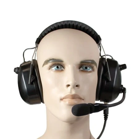 Over The Head Dual Muff Headset for Tait TP8100, TP9300, TP9400 Series Radios - Image 2