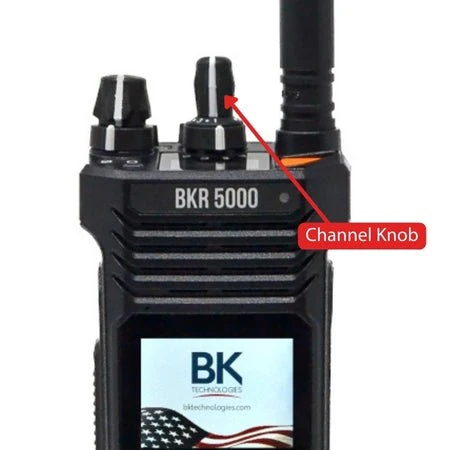 Replacement Channel Knob, BKR0043 for BKR5000 & BKR9000 Radios