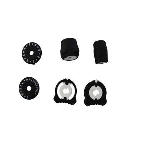 Replacement Volume Knob, Channel Knob and Collar for BKR5000 Radios - Image 2