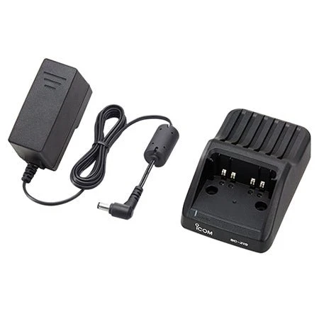 Single Desktop Charger, BC219N for iCOM F3400/F4400, F7010/F7020 Series Radios