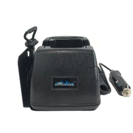Single Unit Vehicle Charger for Motorola Mag One BPR40 and BearCom BC130 Series Portables