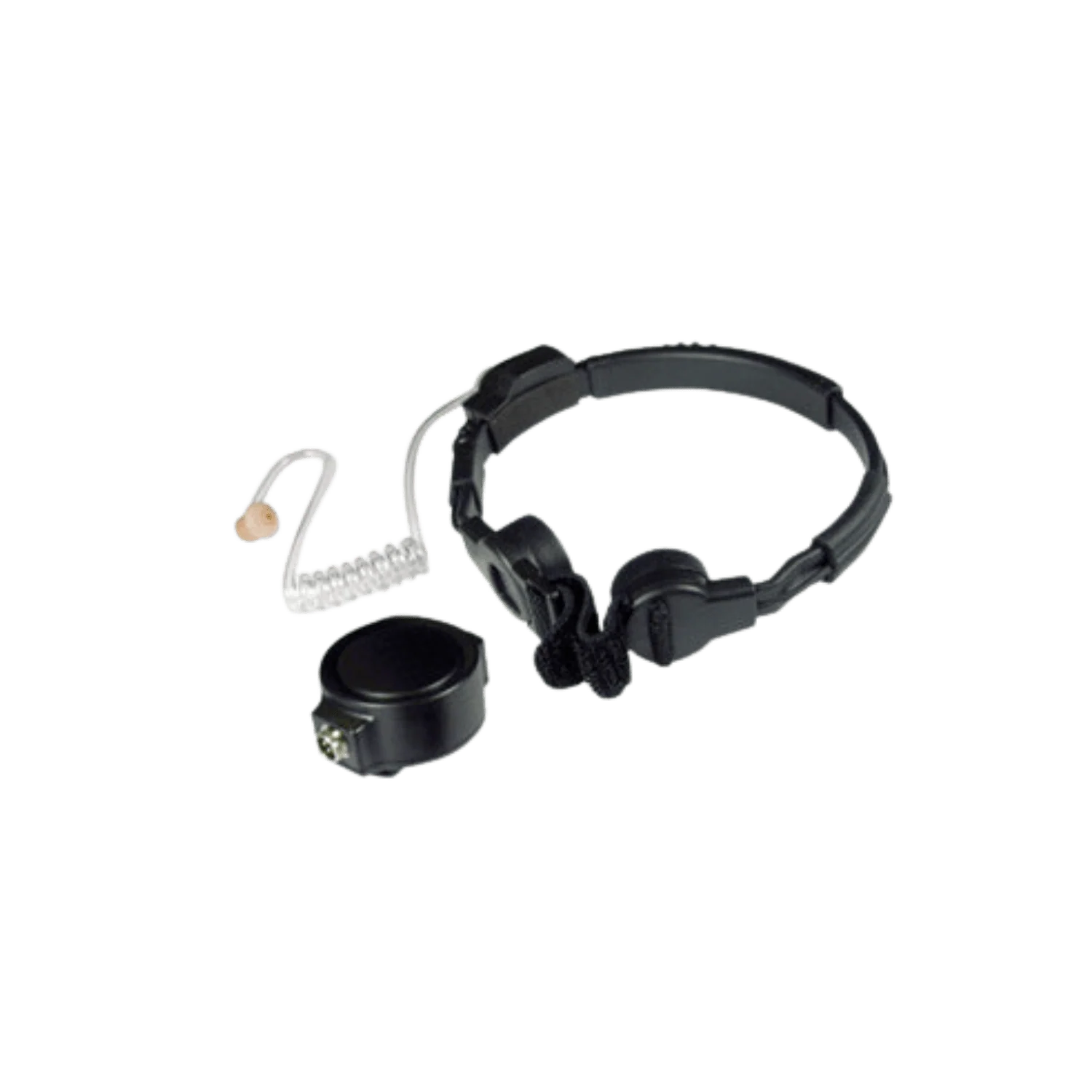 Tactical Throat Mic (BKR0239) with PTT and Earpiece for BKR5000 & BKR9000 Radios - Image 2