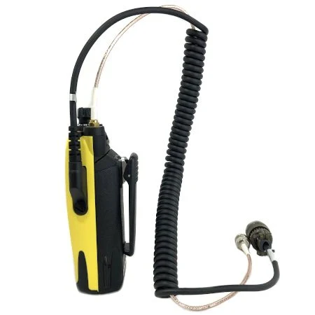 10-Pin Flight Panel Auxiliary Adapter for Tait TP Series Handheld Radios - Image 3