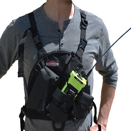 Universal, Adjustable Fit, Nylon Radio Chest Pack - Image 3