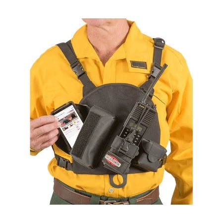 Universal, Adjustable Fit, Nylon Radio Chest Pack - Image 6